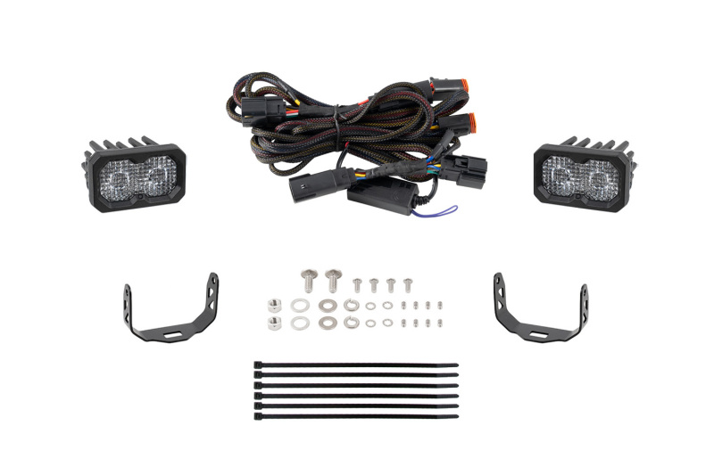 GMC Canyon Reverse Light Kit - Rear - Diode Dynamics - Stage Series C2R - Red - `23-`26